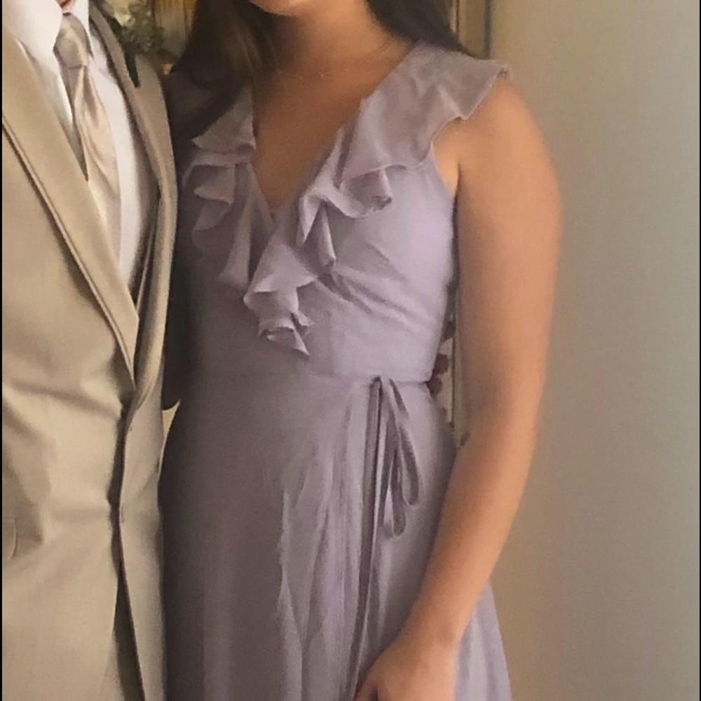 Tobi wrap-around maxi dress